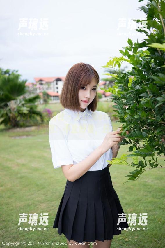 MiStar魅妍社 - 大白兔emma的少女写真图包：不止好看，还有趣！