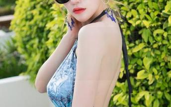 MiStar魅妍社 - 呃，陈思琪Art的高清皮衣写真，似乎是对撞色的绝配？