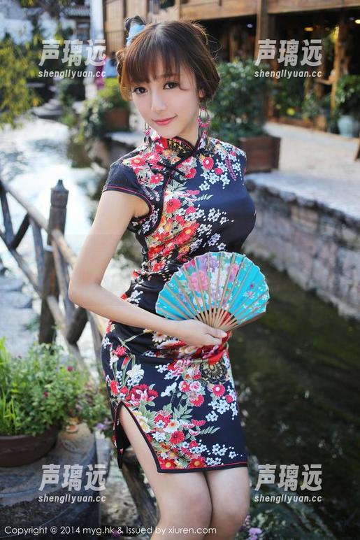 MyGirl美媛馆 - 糯美子的原图大公开，自信铺开的死库水，杠杠的存在感。
