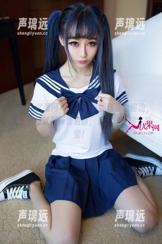 UGirls尤果网 - 看王瑞儿慵懒靠着窗边，免费图包就在眼镜后面，竟然就是这个感觉！