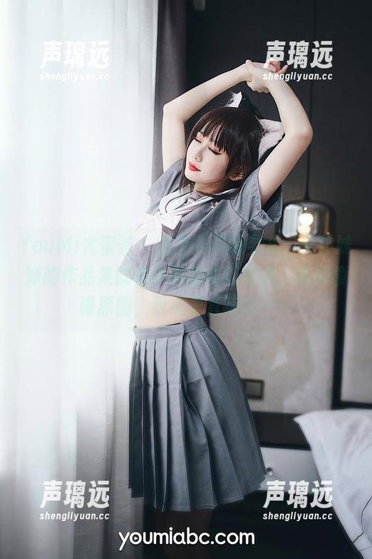 YouMi尤蜜荟 - 曦宝儿啊曦宝儿，女仆妹妹的作品集就像块隐藏的巧克力，偶尔偷瞄原图，我心里直嘀咕……
