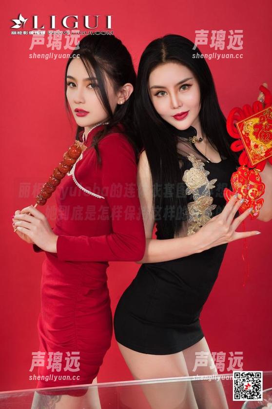 丽柜 - yuleba的连体衣套图，真想问问，她到底是怎样保持这样的状态的？