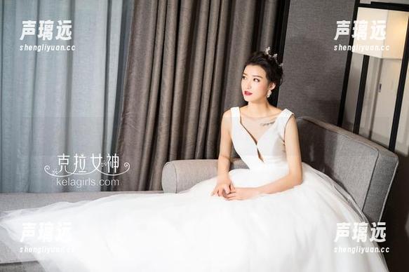 克拉女神 - 嘉萌的黑色写真，原图就像是慢慢展开的催眠卷