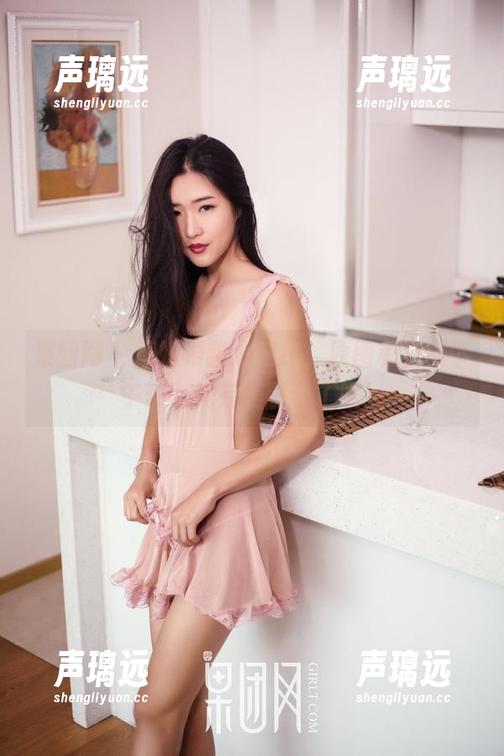 果团网 - 周妍希甜心在线，原图和我的下午茶时光完美融合了呢！