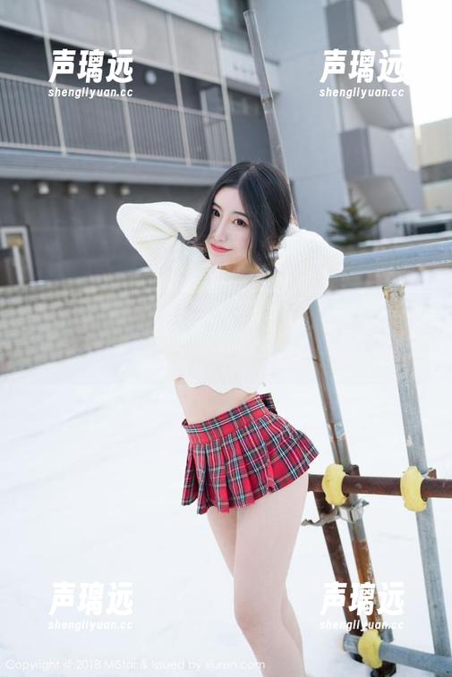 魅妍社 - 雪千紫的纯白写真集，分享你的“雪白”时光吧，别说我没提前警告你！